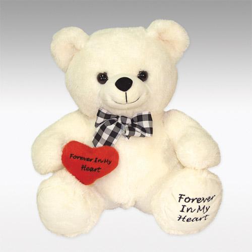 White best sale bear teddy